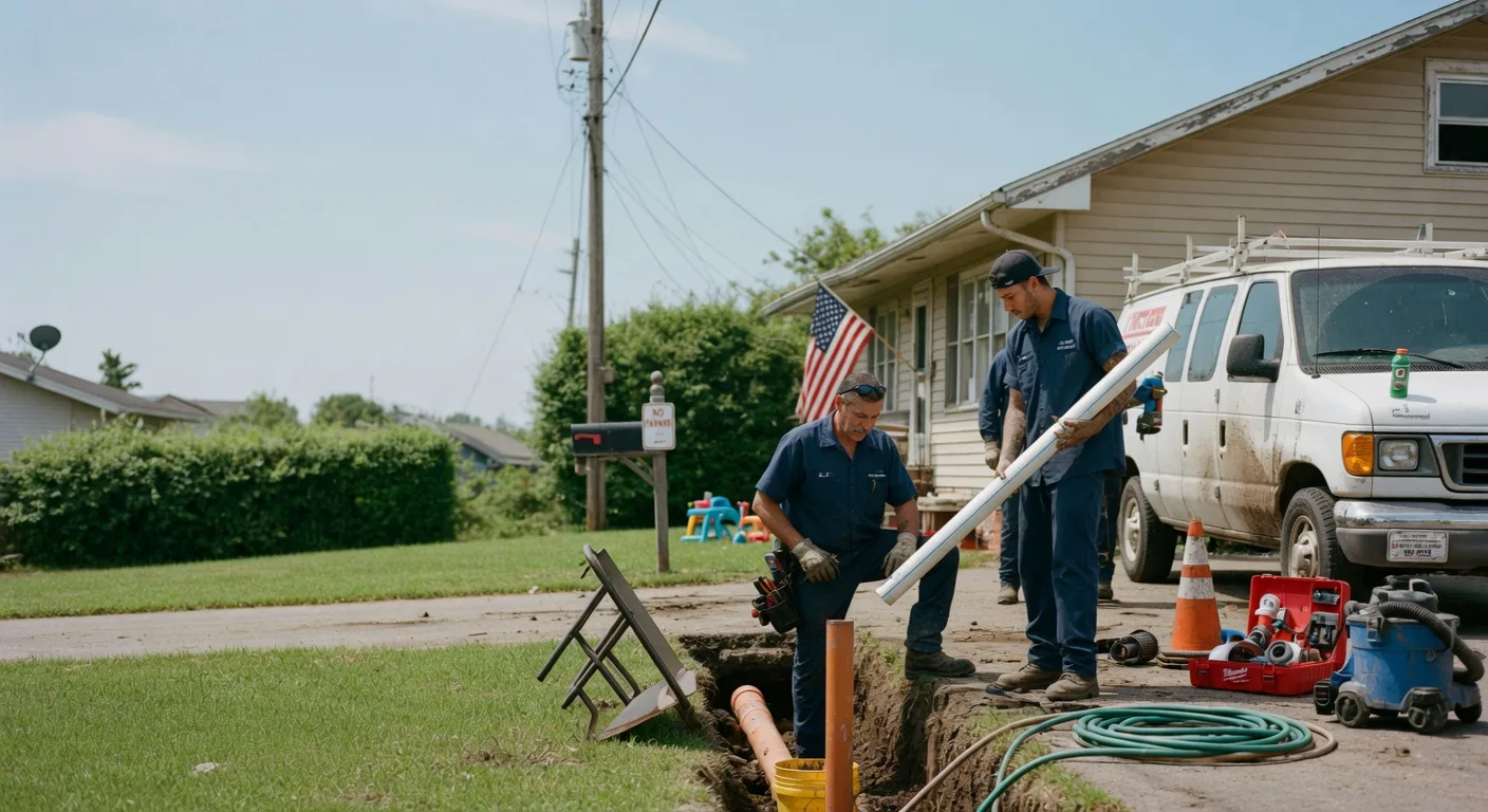 Sewer Line Inspection in East Dublin, GA